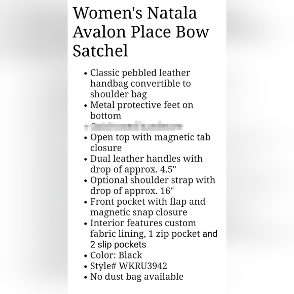 Kate Spade Natala Avalon Place - Picture 14 of 14